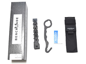 米軍実物 Benchmade ベンチメイド ストラップカッター レスキューフック ブラック F385