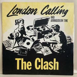 The Clash - London Calling And Armagideon Time 12 INCH