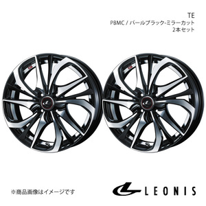 LEONIS/TE ムーヴ LA150系 アルミホイール2本セット【16×5.0J 4-100 INSET45 PBMC】0038746×2