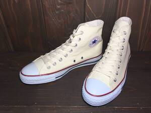 ★CONVERSE コンバース ALL STAR オールスター HI 白 27.0cm 未使用 検 ハイカット チャック テイラー スニーカー