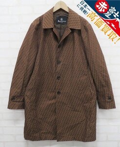 8T2253/アクアスキュータムロンドン PECKHAM モノグラム バルマカーンコート Aquascutum LONDON