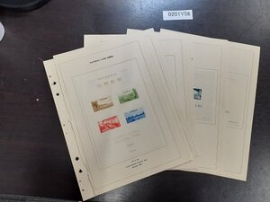 0201Y56 日本切手　国立公園シリーズ　富士箱根　吉野熊野　中部山岳　十和田　阿寒他　小型シート　計12点まとめ　※台紙に貼りつきあり