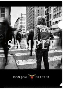 新品▼BON JOVI【FOREVER◆タワーレコード予約先着購入特典◆A4クリアファイル】ジョン・ボン・ジョヴィ◆フォーエヴァー◆タワレコ