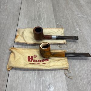 ★33 HILSON ヒルソン パイプ 喫煙具 HILSON FANTASIA Bykond DeLaxe LONDON MADE ヴィンテージ 煙草/タバコ アンティーク コレクション