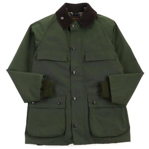 美品○バブアー 19AW ビデイル 1902197/1902125 ジャーナルスタンダード別注 ライナー付き 襟コーデュロイ ジャケット グリーン 36 正規品