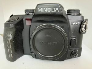 1円スタート MINOLTA ミノルタ α-7 ボディ デジタル一眼レフカメラ 一眼レフ カメラ 動作未確認