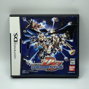 動作品 NDS SDガンダムジージェネレーション ディーエス Gジェネ GGENERATION DS バンダイ BANDAI ガンダム Nintendo 箱・説付