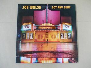 P6687　即決　LPレコード　ジョー・ウォルシュ JOE WALSH『GOT ANY GUM』　輸入盤　US盤