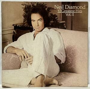 中古LPレコード簡易洗浄済み：NEIL DIAMOND(ニール・ダイアモンド) / 12 GREATEST HITS Vol.Ⅱ (HONG KONG盤?)