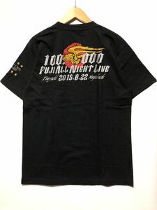 送料185円・R174■ 長渕剛　Rock on 10周年　10万人オールナイト　富士山麓　Tシャツ　Mサイズ　未開封