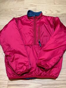 FA99 パタゴニア パフボール プルオーバー puffball vest USA製 90s vintage レッド STY84003 ファイヤーボール ダスパーカ ビンテージ