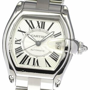 カルティエ CARTIER W62025V3 ロードスターLM デイト 自動巻き メンズ _792427