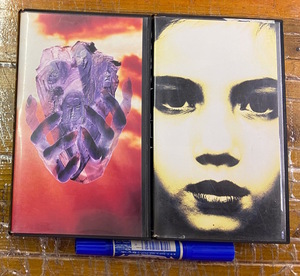 ■昔のルナシー★中古ビデオ VHS★全2点★LUNA SEA★IMAGE or REAL/Sin After Sin★再生未確認★ミュージックビデオテープ