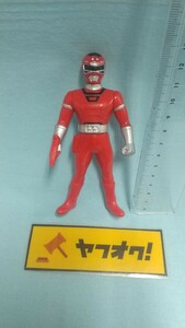 当時物 激走戦隊カーレンジャー ゴム フィギュア