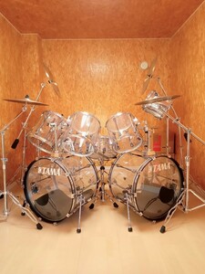 XJAPAN YOSHIKI モデル TAMA ARTSTAR ES クリスタルドラム アクリル 