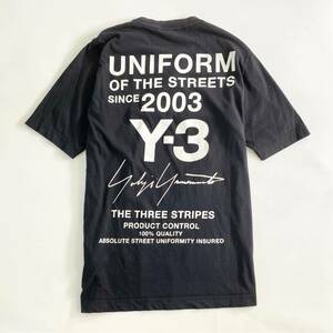 Cg26 Y-3 adidas YOHJI YAMAMOTO ワイスリー ヨウジヤマモト アディダス バックプリントTシャツ 半袖カットソー M/M メンズ 紳士服