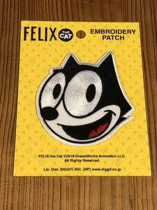 Felix 84円発送可 フィリックス パッチ SMILE スマイル FACE フェイス mooneyes好きの方にも ワッペン ムーンアイズ アイロン moon eyes