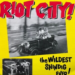 Various - Riot City!（★盤面ほぼ良品！）