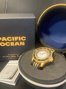 【未使用】BLANCPAINSWATCH PACIFIC OCEAN ／ブランパンスウォッチ自動巻き腕時計