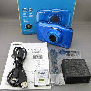 【美品】Nikonニコン　COOLPIX W100　★NO.8647