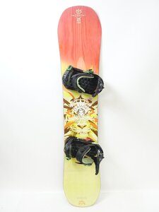 中古 15/16 SALOMON GYPSY レディース138cm RHYTHM ビンディング付き スノーボード サロモン ジプシー リズム