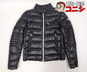 【質コニシ】【MONCLER/モンクレール】ダウンジャケット サイズ0 XS～XXS 黒 ブラック 冬物 メンズ【送料込み】l0952b