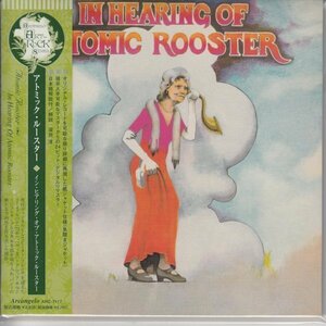 紙ジャケ ATOMIC ROOSTER / IN HEARING OF ATOMIC ROOSTER（国内盤CD）