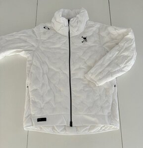 ＊オークリー　ＳＫＵＬＬ　ＴＵＢＵＬＡＲ　ＩＮＳＵＬＡＴＩＯＮ　ＪＡＣＫＥＴ　ＦＯＡ４０６９４７　(ＷＨＩＴＥ)　Ｌ