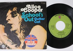 独7 Alice Cooper Schools Out / Gutter Cat WB16188 WARNER BROS /00080