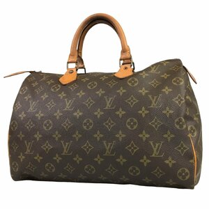 【1円～】 ルイヴィトン Louis Vuitton バッグ ハンドバッグ モノグラム スピーディ35 M41107 842MB レザー ブラウン 中古