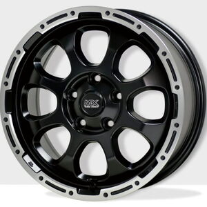 YOKOHAMA BluEarth-XT AE61 215/70R16 MAD CROSS GRACE セミグロスブラック 16インチ 7J+38 5H-114.3 4本セット