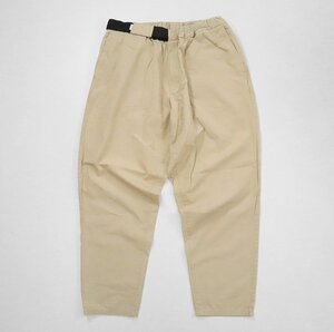 Graphpaper ◆ Stevensons Cook Pants コックパンツ ベージュ (GM192-40528) 撥水 ワイドテーパード グラフペーパー ◆468/QV15