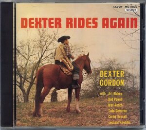 Dexter Gordon / Dexter Rides Again / Bud Powell参加 / SAVOY SV-0120　 