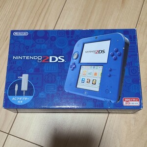 【ほぼ未使用】 ニンテンドー2DS ブルー