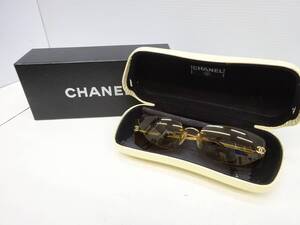 激熱!!1円スタート!! ブランド祭 シャネル CHANEL サングラス 4093-B ココマーク 付属品有 中古品 レディース 小物 使用品 長期保管品