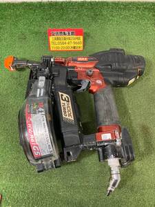 【中古品】★MAX(マックス) 41㎜高圧ねじ打機ターボドライバ マイスターレッド HV-R41G5-R ITSZHSNPE4ZY