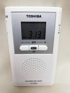 東芝 TOSHIBA AM/FMラジオ TY-SPR4