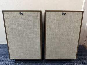 管理番号U314 音出し確認OK Klipsch クリプシュ スピーカー HERITAGE Heresy IV ペア ヘリテージ ヘレシー 4 元箱有り 現状品 2個口