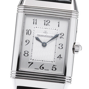 ジャガー・ルクルト JAEGER-LECOULTRE Q2698421/269.8.54 レベルソ デュエットデュオ ムーンフェイズ 手巻き メンズ 良品 保証書付_826672