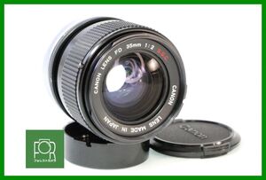 【同梱歓迎】【動作保証・点検済】良品■キヤノン Canon FD 35mm F2 S.S.C.■12563