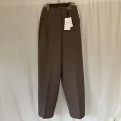 未使用品 Theory HW WIDE PANT F ワイドパンツ ブラウン00