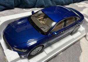 1/18 ノレブ　アウディ A8 ブルー　NOREV 188365 Audi A8 L 2017 Blue metallic