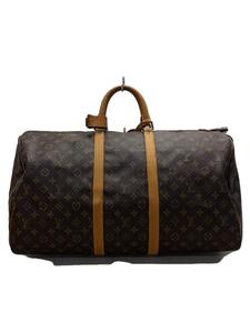 LOUIS VUITTON◆キーポル55_モノグラム・キャンバス_BRW/PVC/BRW/総柄