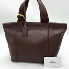 【美品】OLD COACH トートバッグ ミニバッグ レザー ヴィンテージ