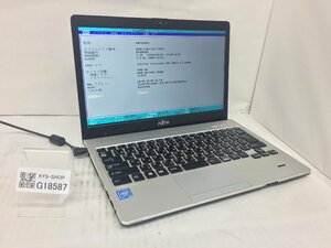 ジャンク/ FUJITSU FMVS08003 LIFEBOOK S937/R Intel Celeron 3965U メモリ4.1GB SSD128.03GB 【G18587】