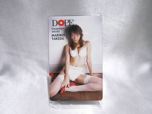 ☆武田真理子 テレホンカード 50度 DOPE Cvol.65 CoverGirl☆