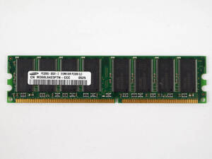 Samsung 512MB PC3200 DDR CL3 PC3200U-30331-Z CN M368L6423FTN-CCC ジャンク扱い【デスクトップメモリ サムスン 両面 実装】