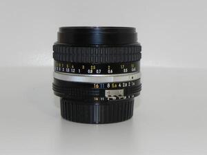 **中古品　Nikon Ai-s Nikkor 50mm/F 1.4 レンズ*