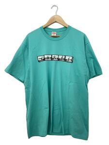 Supreme◆Tシャツ/XL/コットン/BLU/無地