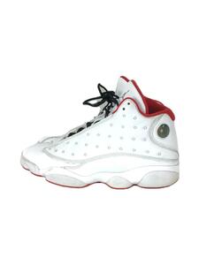 NIKE◆AIR JORDAN 13 RETRO/エアジョーダンレトロ/ホワイト/414571-103/28.5cm/WHT/